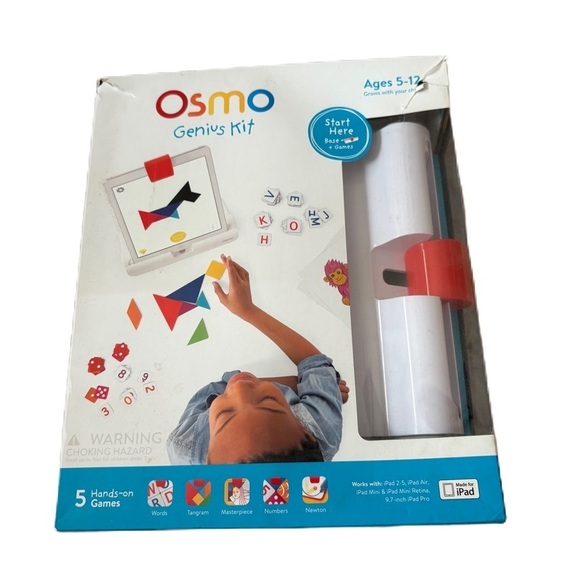 Osmo Other - Osmo - Genius Kit Educational Play System (iPad Base Included)